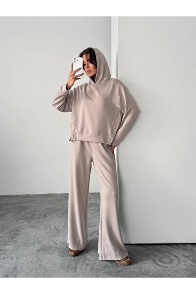 mydukkan.co Set cu glugă și detalii tip snap