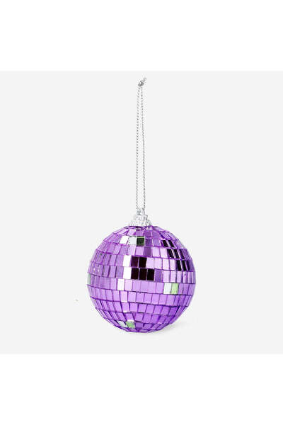 Flying Tiger Copenhagen Mor Disko Topu Yılbaşı Ağacı Süsü