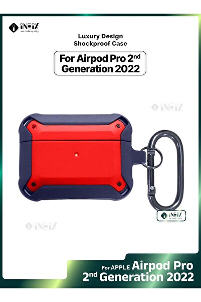 ineix غطاء حماية فاخر مقاوم للصدمات لسماعات Apple AirPods Pro 2 (الجيل الثاني...