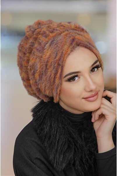 Aişe tesettür Devetüyü Winter Drawstring Bonnet