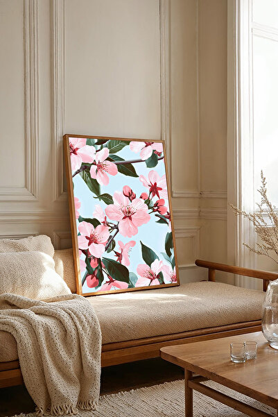 Dekorsiahome Masa dintr-o bucată cu cadru din lemn pentru sufragerie, sufrage...