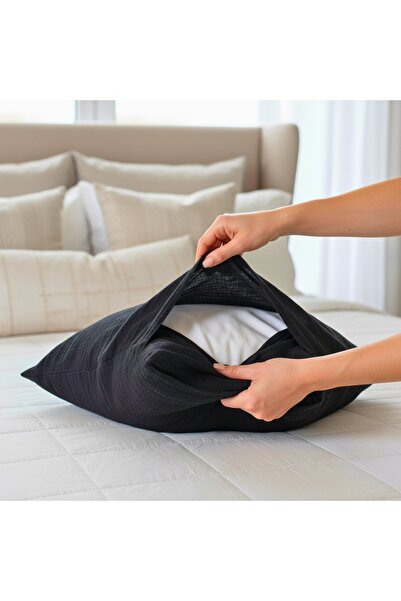 Püskül Luxury Muslin Pillowcase 2 Pieces - 100% Cotton, 2-Layer, High Quality Muslin Pillowcase Set