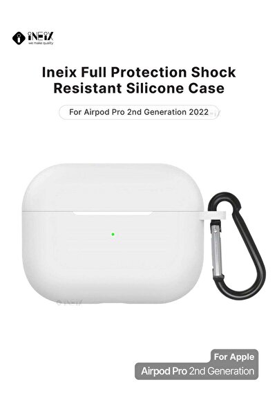 ineix Soft Silicone Protective Case Cover for Apple AirPods Pro (2nd generation) 2022