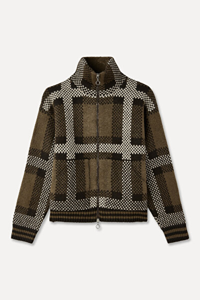 Mudo Jakarli Loose Fit Knitwear Coat Jacket