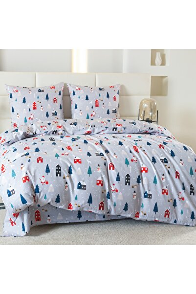 Other Bedding 200x200 cm Christmas Gray