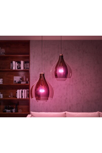 Philips Hue Pack of 3 Philips Hue RGB LED bulbs, Wi-Fi, Bluetooth, Zigbee, A60, E27, 9W (75W), 806-1100 lm, lum