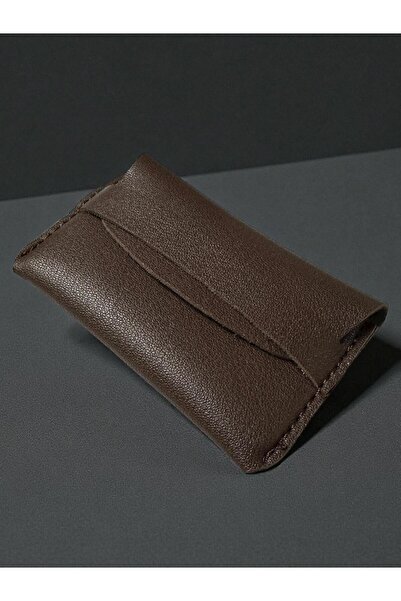 PLUSH STUDIO ISTANBUL Minicase Leather Card Holder Wallet Self-Closing – Men & Women