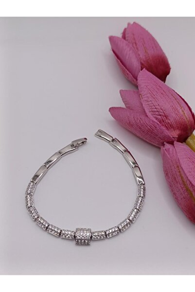 RP COMPANY سوار من الفضة مع أحجار الزركون من شوبينغ