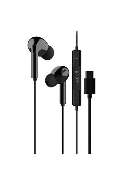 X.Cell سماعة أذن ستيريو سلكية من النوع C HS103C، لون أسود