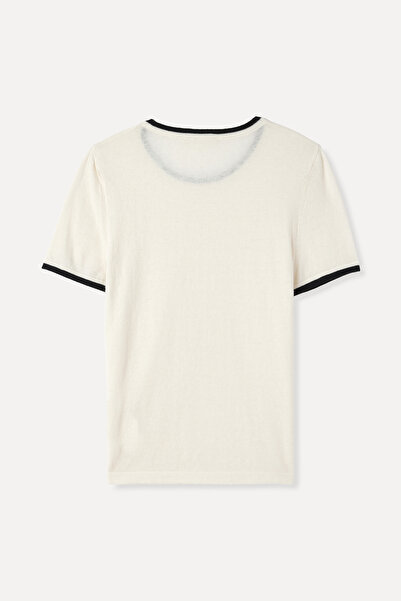 Mudo Crew Neck Short Sleeve Knit T-Shirt