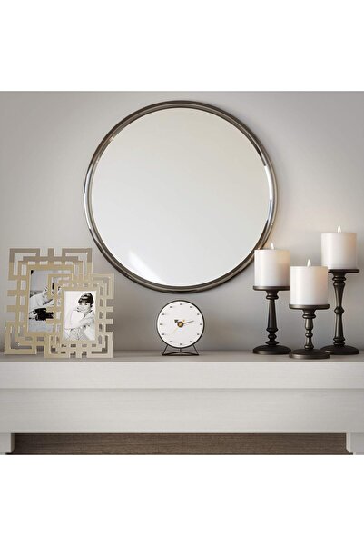 Generic Matte Black 3-Piece Metal Pillar Candle Holders Set