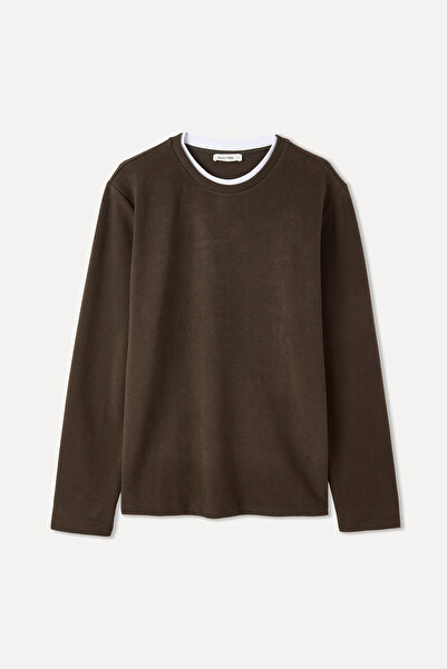 Mudo Cycling Collar Sweatshirt with Collar Detail