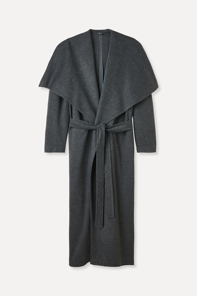 Mudo OVERSIZE KEMERLİ UZUN PALTO