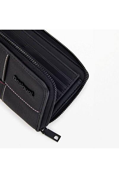 Desigual Women's wallet, Desigual, Yoko Blanco Fiona series, Black