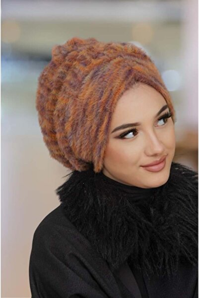 Aişe tesettür Devetüyü Winter Drawstring Bonnet