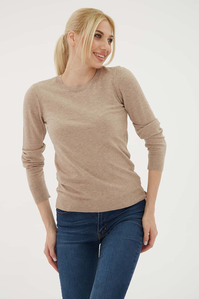 Fashion Friends Regular Fit Crew Neck Sweater Sweater 25K0777K1