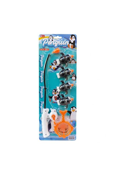 toysclub مجموعة صيد السمك كارتيلا بينجوين