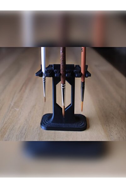 Filkorium3D Suport pentru uscare perie Imprimare 3D |   Suport pentru pensule pentru vopsea și acuarelă |   Aparat de curățare și uscare PLASTIC