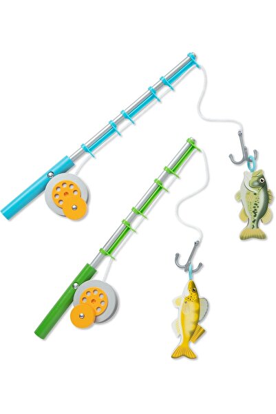 Melissa & Doug Let's Explore Fishing Play Set, 21 Pieces, FSC Certified