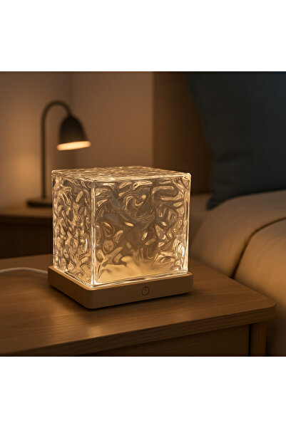 kialed Dynamic Water Pattern Light – Uzaktan Kumandalı Işık Küpü