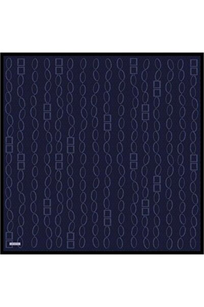 Armine وشاح حريري Twill باللون الأزرق الداكن Nostalgia 8925-34