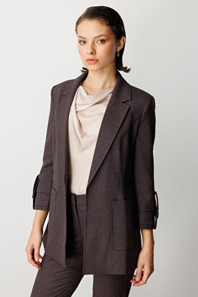 Ekol Bag Pocket Jacket with Sleeve Epaulettes