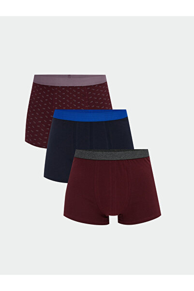 LC Waikiki Bumbac elastic pentru bărbați, standard mixt, boxeri pachete de 3