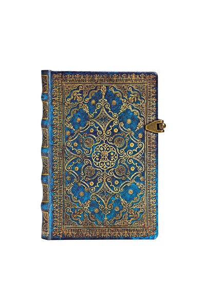 Paperblanks Mini Turquoise Padded Lined Journal by