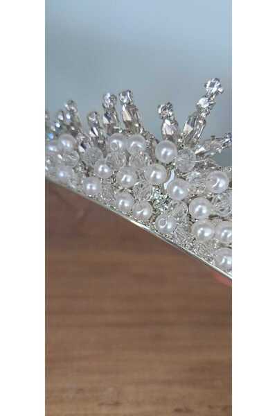 hobidaşım Coroana de mireasă – Accesoriu de nuntă elegant și strălucitor, cu ...