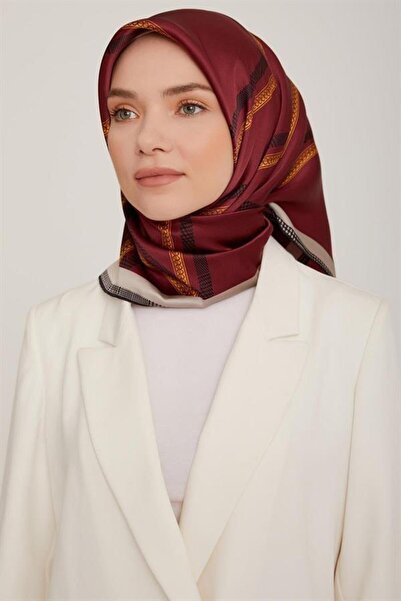 Armine Μεταξωτό Φουλάρι Νοσταλγία - 8833-59 Κόκκινο Σούρα