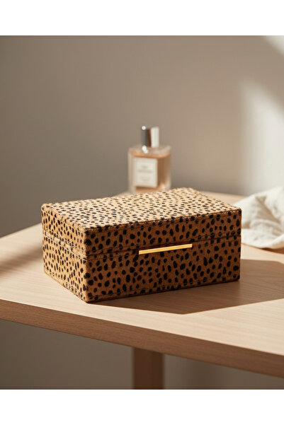 REDTAG صندوق مجوهرات بطبعة فهد بني سفاري