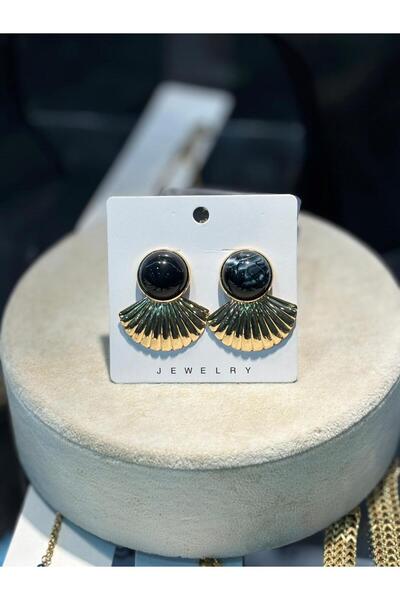 JEWELRY Stone Detailed Bijouterie Earrings