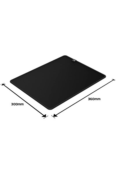 HyperX Pulsefire Mat - Gaming Mouse Pad - Cloth (Size M) HMPM1-M, Black