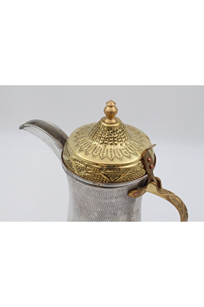ANTEPSEPETİ Copper-Plated Mirra Coffee Pot 28 cm