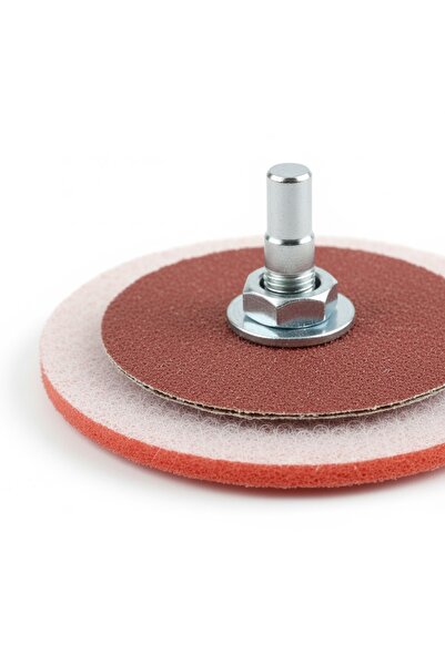 MH MiniHediye 115 Mm Cırt Zımpara Kağıdı El Zımparaları Ucu Seti Matkap Aparatı Avuç Içi Spiral Taşlama 20 Parça