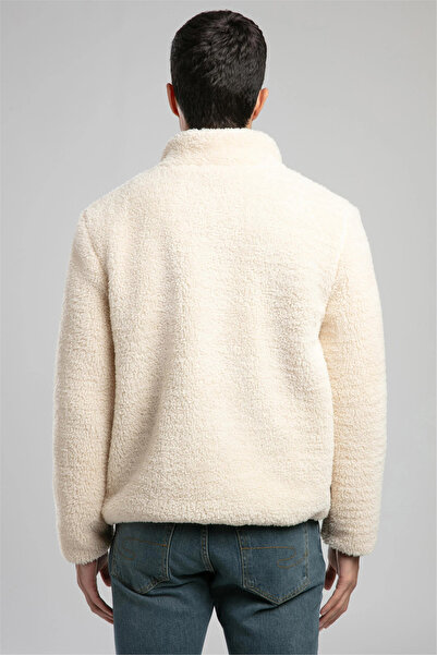 Lee Cooper Regular Fit Mock Neck Plush Coat Men's Coat 261 Lcm 232010 1301