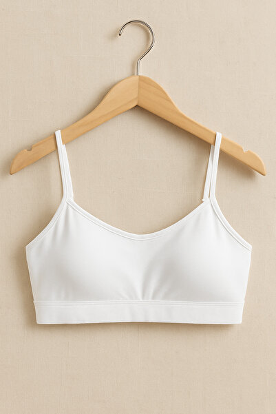 nesterinzar Women's Padded Sports Bra with Straps Half Tank Top