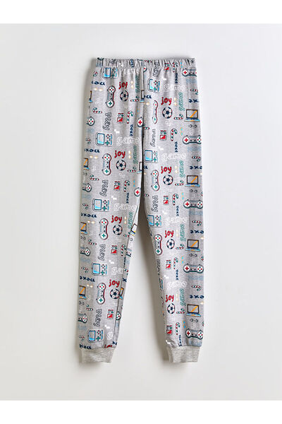 LC Waikiki New Season Crew Neck Boys' Pajama Set