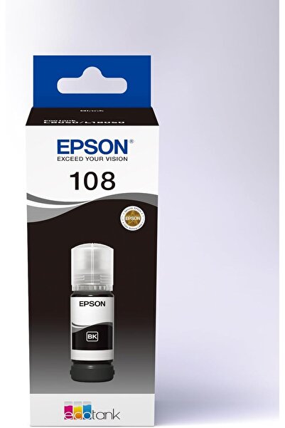 EPSON 108 EcoTank Black Ink Bottle (70ml)