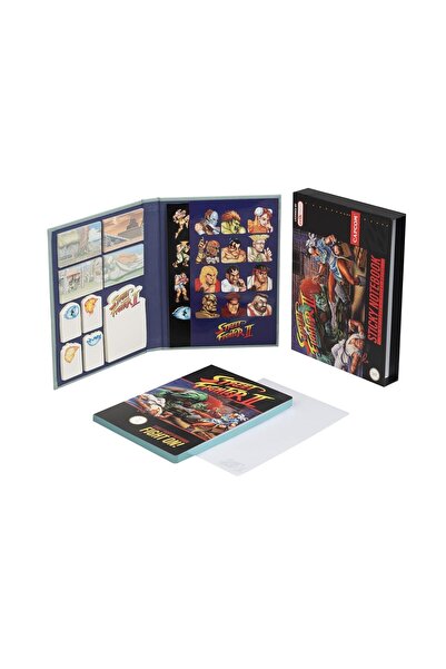 Generic Grupo Eric A5 Deluxe Notebook with Street Fighter Sticker Set
