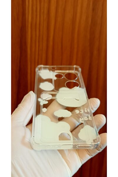 Newon Tecno Camon 20/20 Pro Cute Frog Printed Silicone Phone Case with Transparent Card Holder Cover