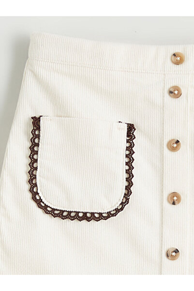 LC Waikiki Lcw Kids Basic Baby Girl Shorts Skirt and Pantyhose 2-Pack