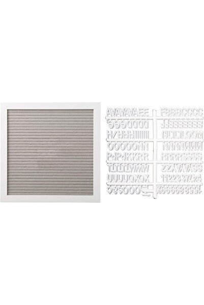 Pearhead Felt Letter Board - Gray (Model 60114)