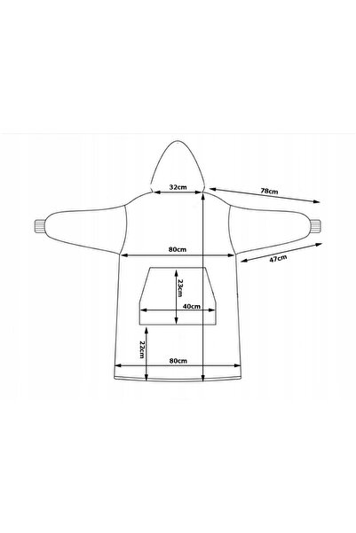 zola 2-in-1 blanket sweatshirt with hood and pocket, Zola, corgi dogs, universal size, fluffy, 80x80 cm