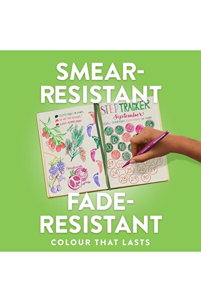 Generic Paper Mate Flair Felt Tip Pens, Medium Tip (0.7 mm), Blue, Pack of 12