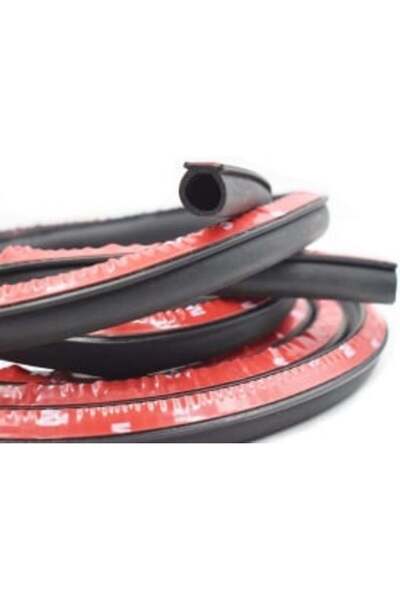 DELUXETUNING Car seal with double-sided adhesive tape, 5 m, black