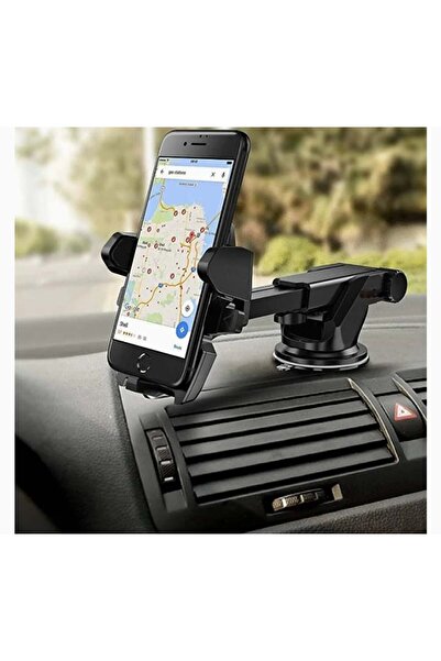 Zet Universal Car Holder ZET® with suction cup and 360° rotation – windshield or dashboard mounting