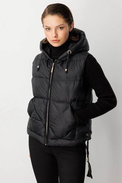 Ekol Hooded Puffer Vest