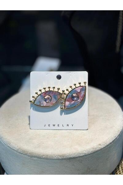 JEWELRY Pearlescent Eye Earrings