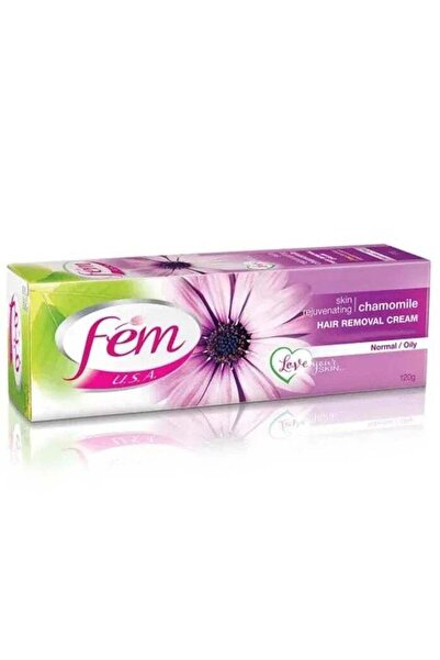 Fem كريم إزالة الشعر بالبابونج للبشرة الدهنية العادية - 120 جرام